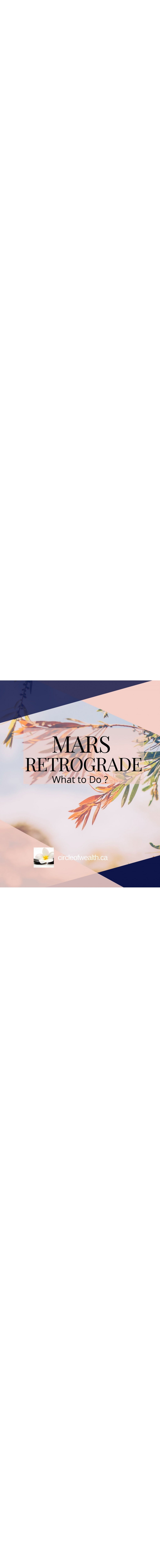 Mars In Retrograde