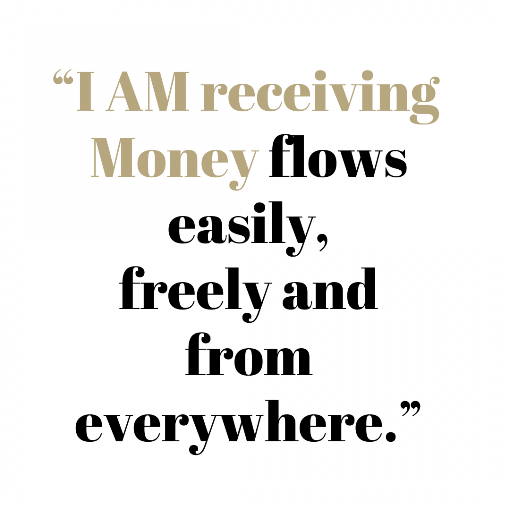 I am receiving Money flows easily