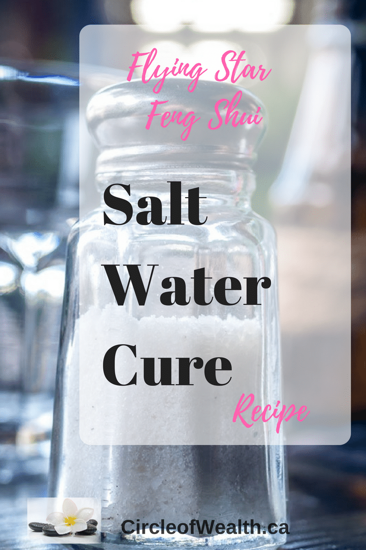 Salt water Cure Recipe for Feng shui Flying Stars